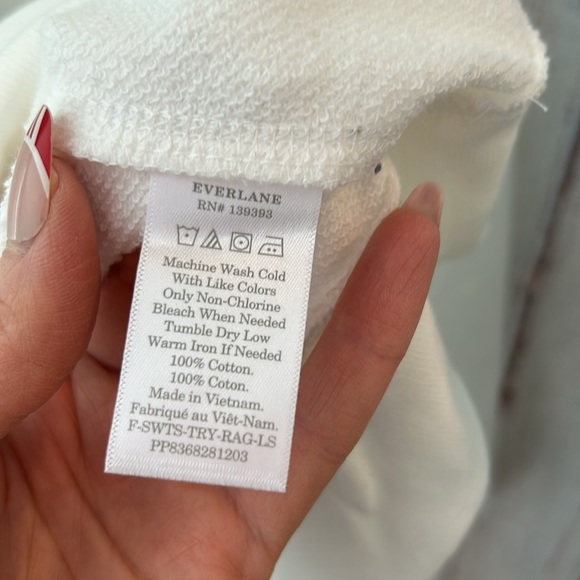 NWT Lightweight French Terry Crew from Everlane - Picture 10 of 14